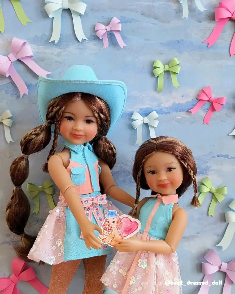 12" Ruby Red Siblies Dolls
