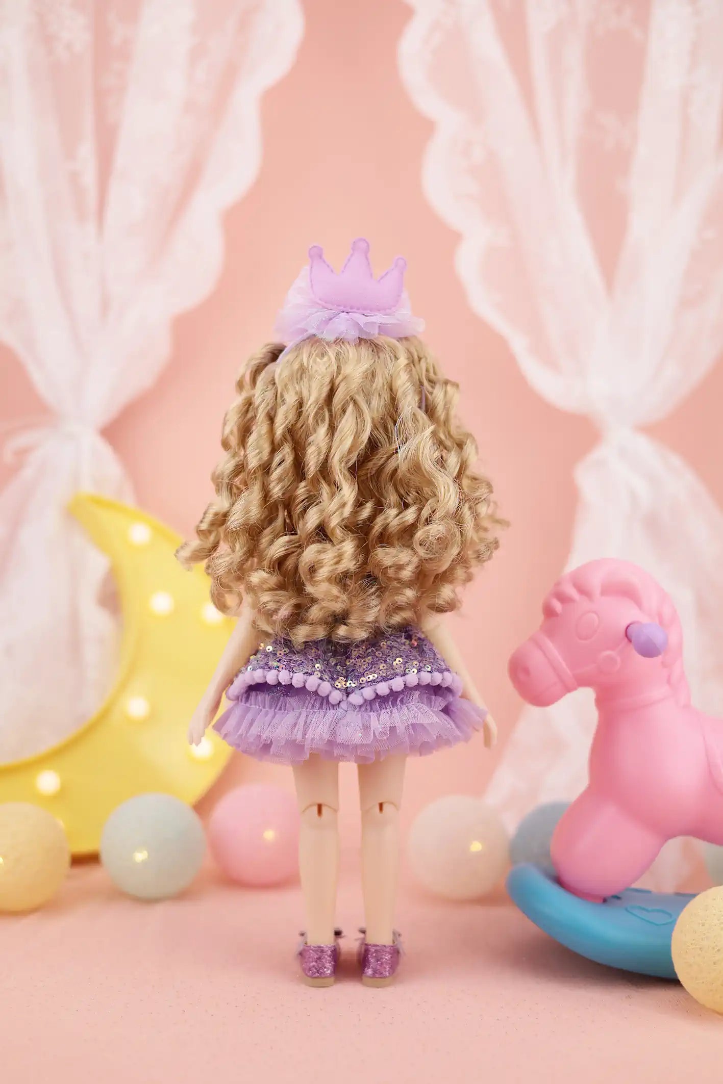 Birthday Siblies (V2- Fair Skin, Purple Dress)
