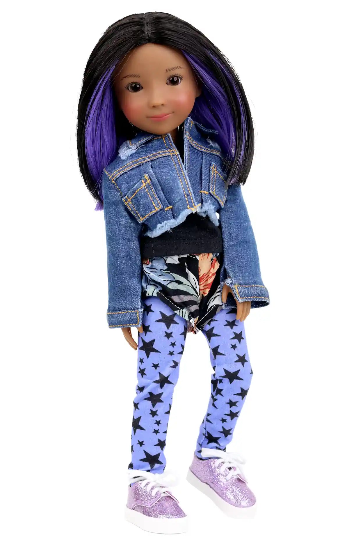 Denim Duo (Purple) - Siblies Outfit