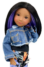 Denim Duo (Purple) - Siblies Outfit