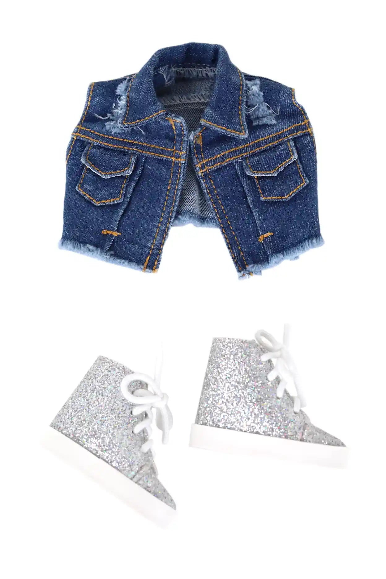 Denim Duo (Sliver) - Siblies Outfit