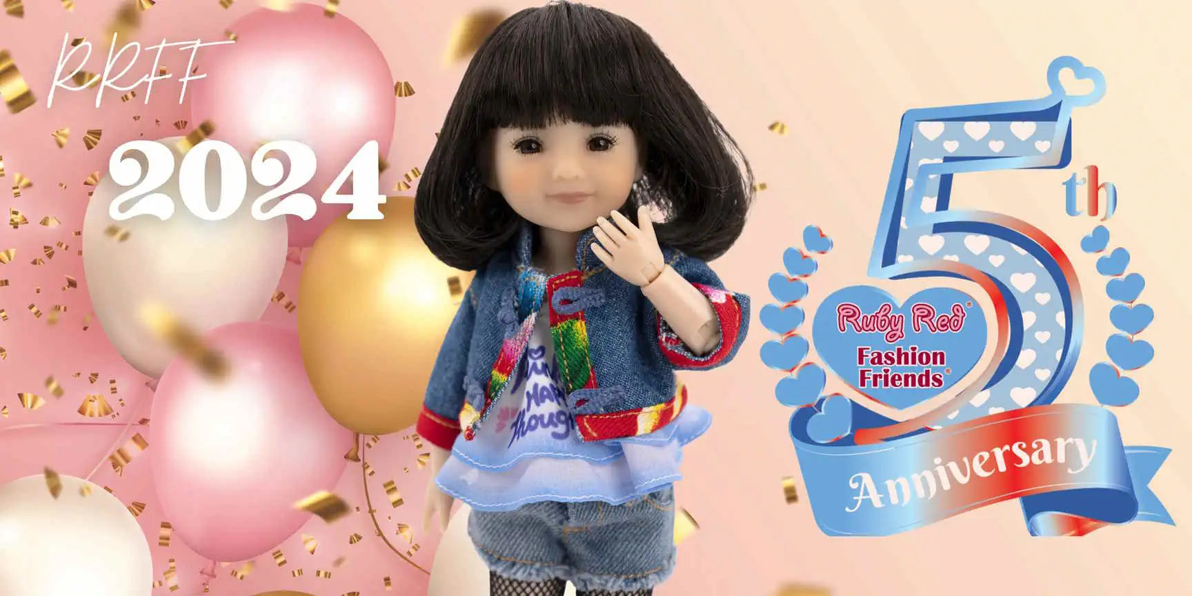 Ruby Red Fashion Friends Doll Archive 2024 Banner