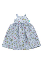 Floral dress on a white background