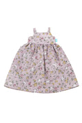 Floral dress on a white background
