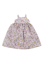 Floral dress on a white background