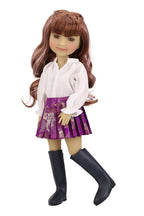 Jolie en violet - Tenue