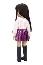 Jolie en violet - Tenue