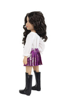 Jolie en violet - Tenue
