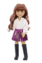 Jolie en violet - Tenue