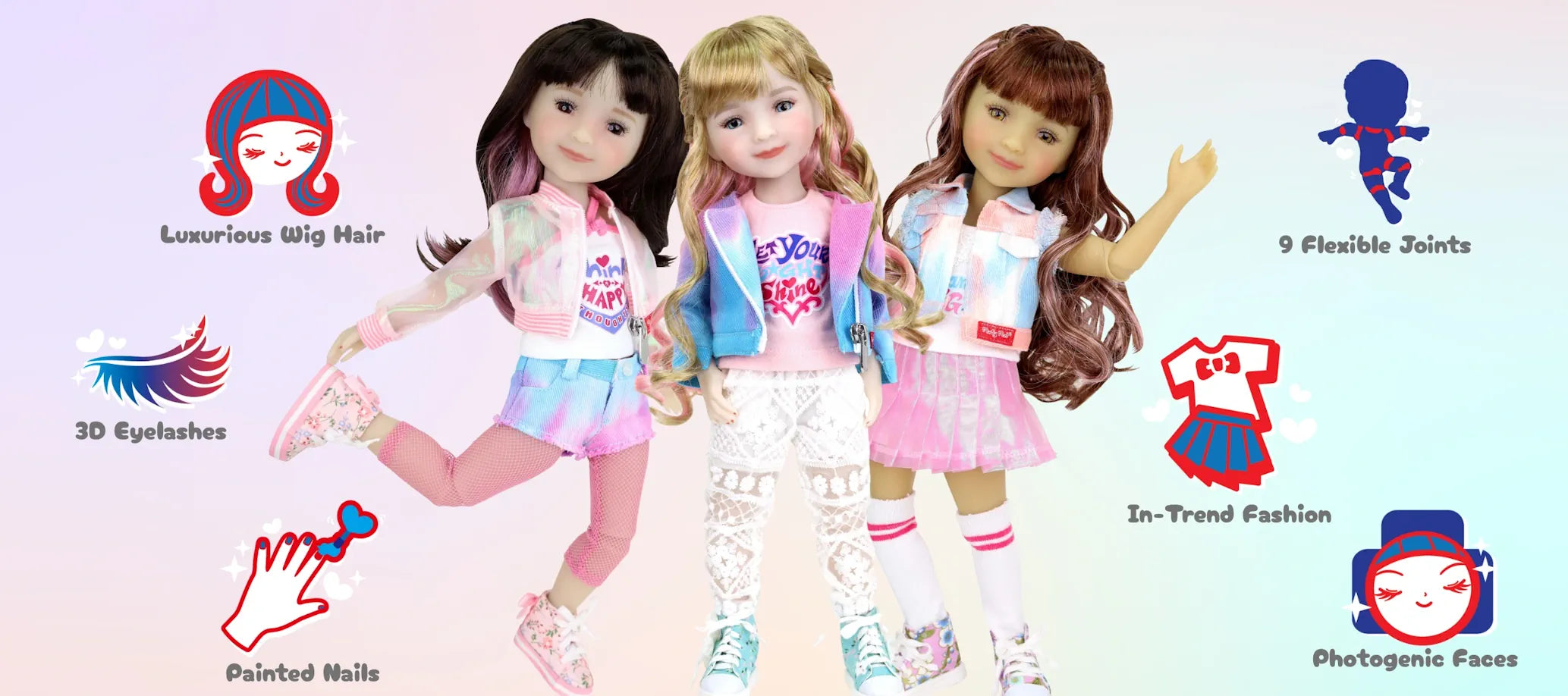 Ruby Red Fashion Friends premium collectible dolls