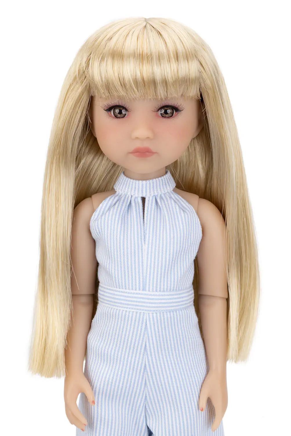 Sleek Straight Fringe Wig for 14.5" Ruby Red Fashion Friends Dolls