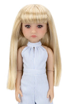 Sleek Straight Fringe Wig for 14.5" Ruby Red Fashion Friends Dolls