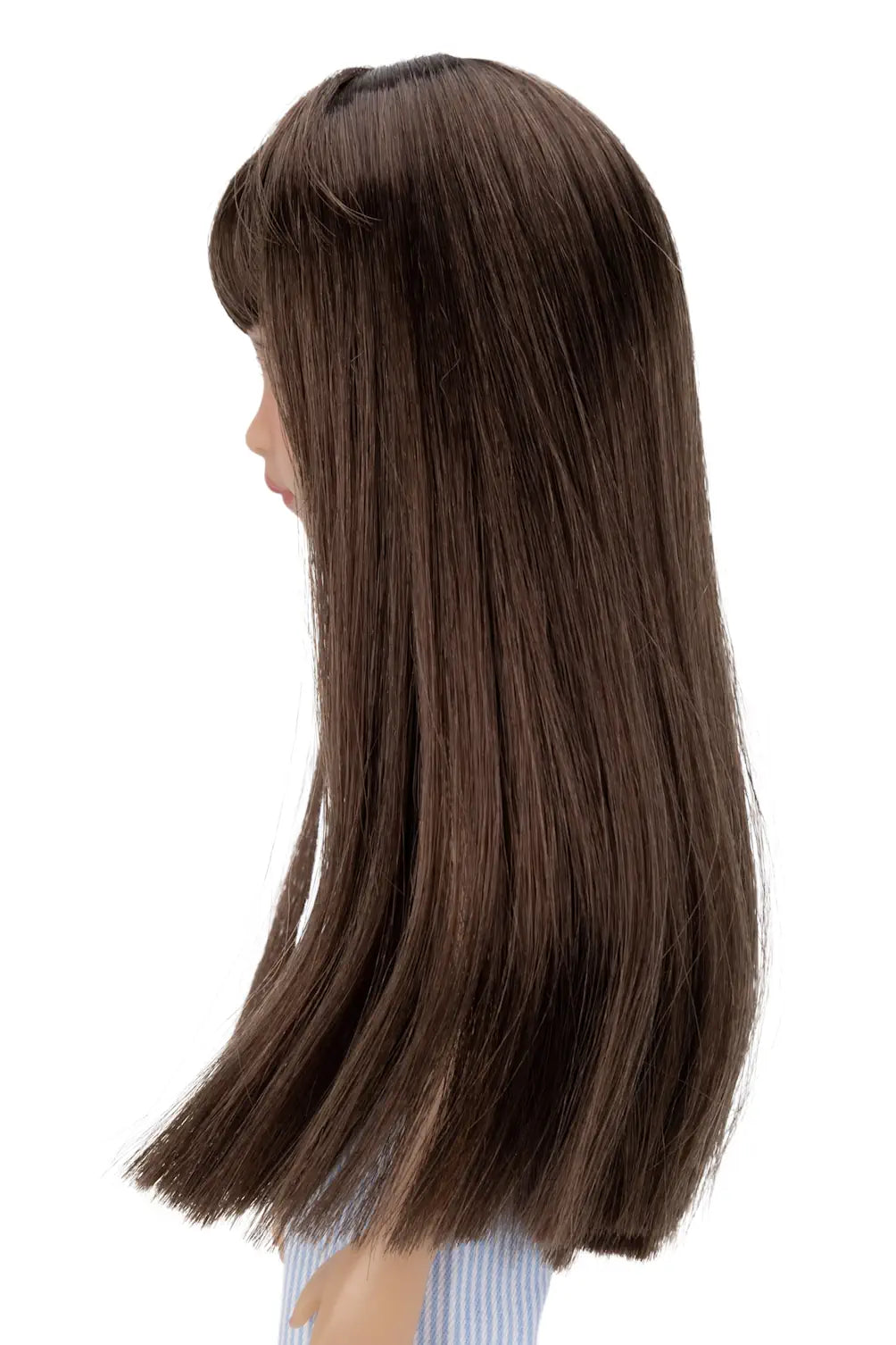 Sleek Straight Fringe Wig for 14.5" Ruby Red Fashion Friends Dolls