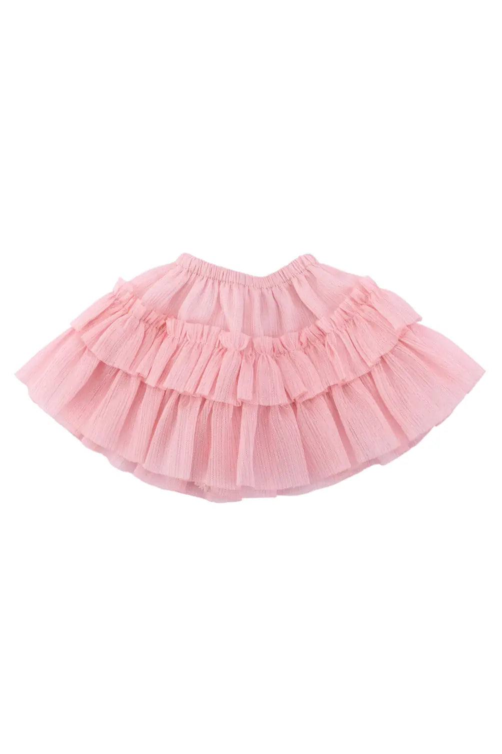 A Tulle Tutu Skirt for Jolli Buddies Doll in Pink Color