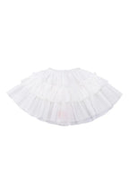 A Tulle Tutu Skirt for Jolli Buddies Doll in White Color