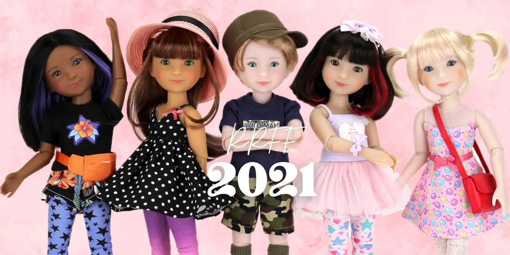 Ruby Red Fashion Friends Doll Archive 2021 Banner