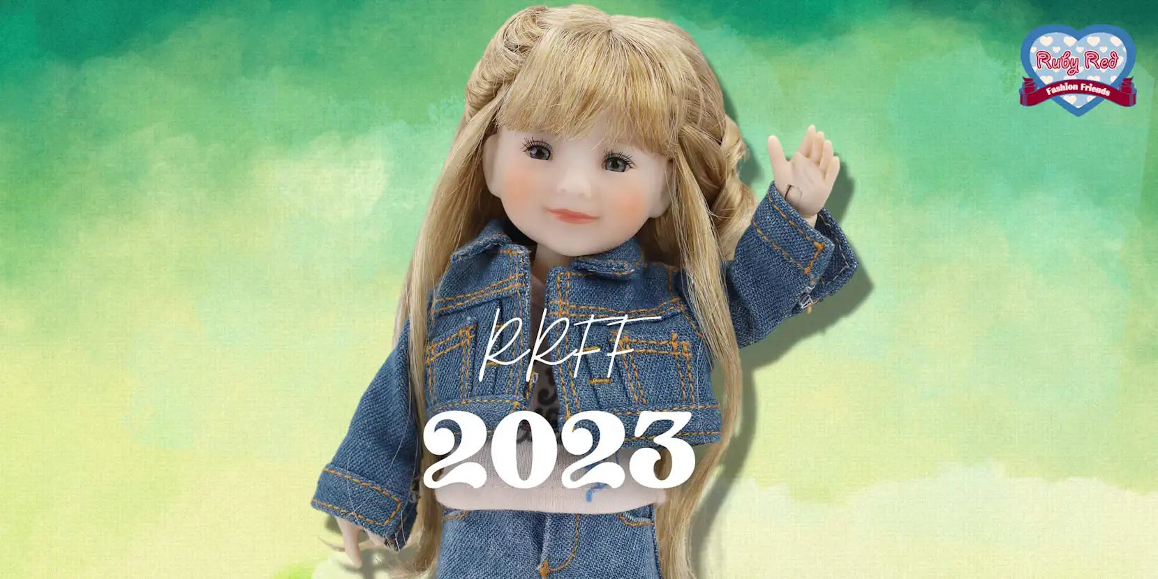 Ruby Red Fashion Friends Doll Archive 2023 Banner